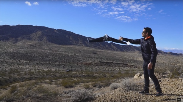 Nieuwe Parrot Disco drone vliegt op hoge snelheid Nieuwe Parrot Disco drone vliegt op hoge snelheid