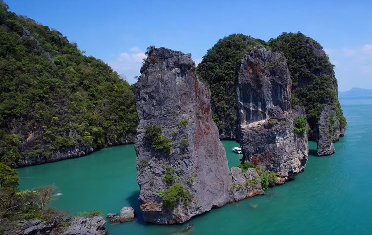Thailand vanuit de lucht in 4K Thailand vanuit de lucht in 4K