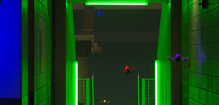 Meest uitdagende deel van het Miami Lights parcours Meest uitdagende deel van het Miami Lights parcours