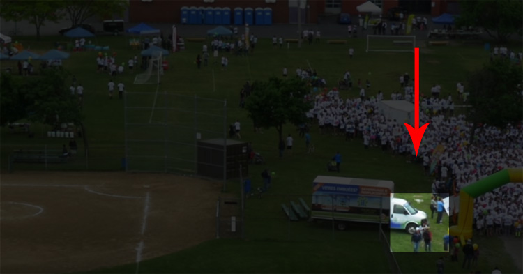 Vrouw wordt geraakt door neerstortende drone Vrouw wordt geraakt door neerstortende drone