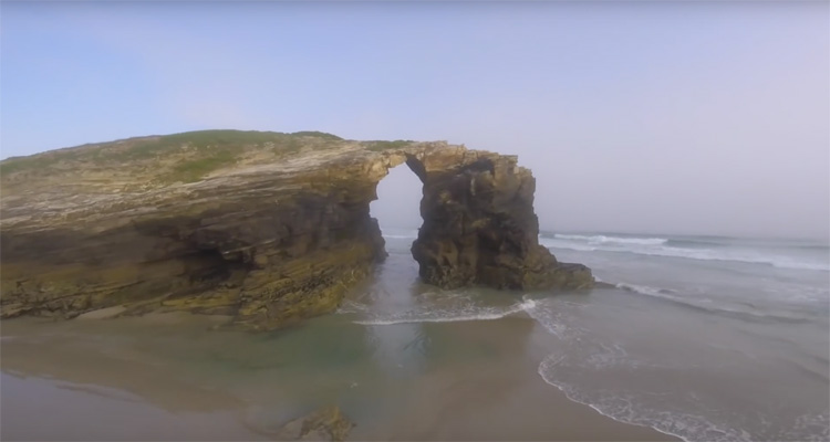 FPV vliegen door Galicia Spanje FPV vliegen door Galicia Spanje