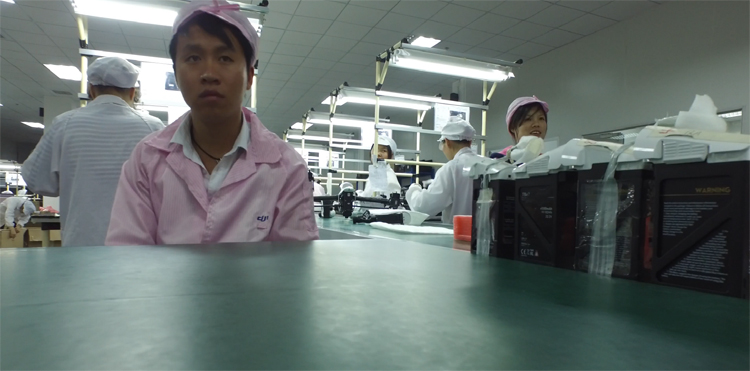 DJI vergeet SD te formateren en toont inzage in fabriek DJI vergeet SD te formateren en toont inzage in fabriek