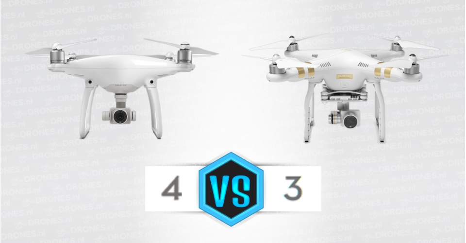 Phantom 4 vs Phantom 3: een echt verschil?