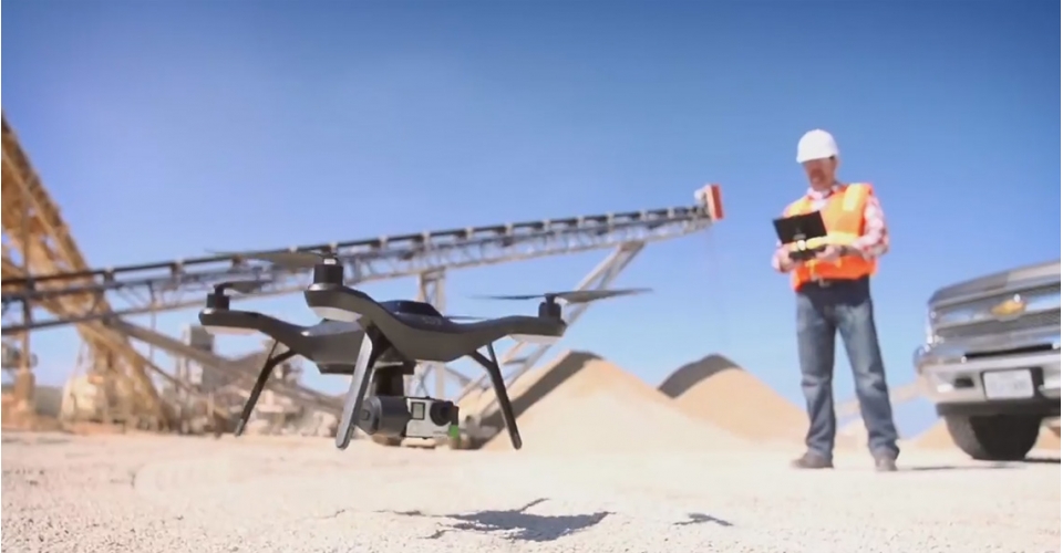 3D Robotics werkt samen met SONY aan 3D mapping drone