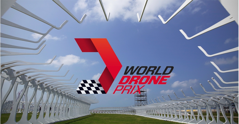 World Drone Prix showt race parcours in video