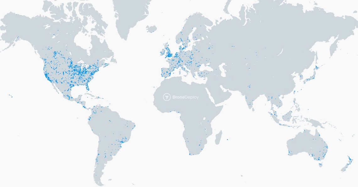 DroneDeploy maakt infographic van dronetrends