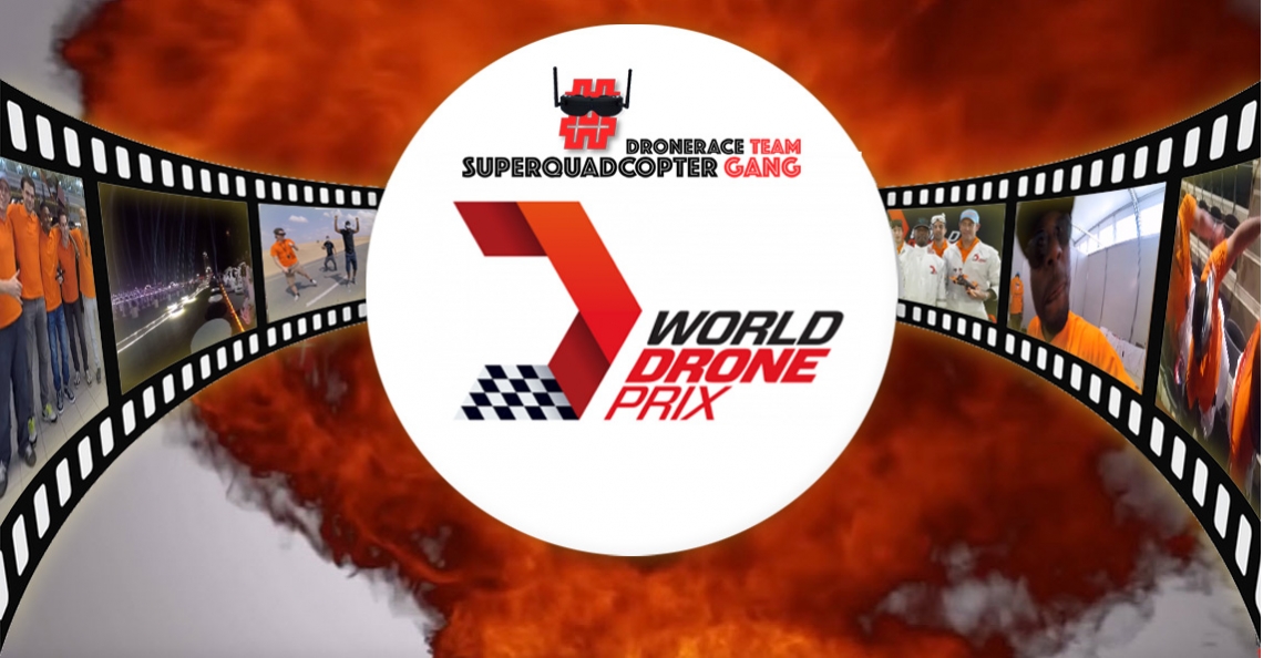 World Drone Prix video-dagboek van Super Quadcopter Gang