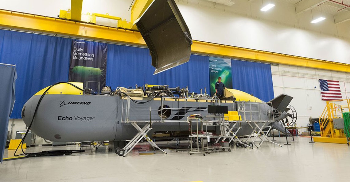 Boeing verwelkomt gigantische onderwater-drone