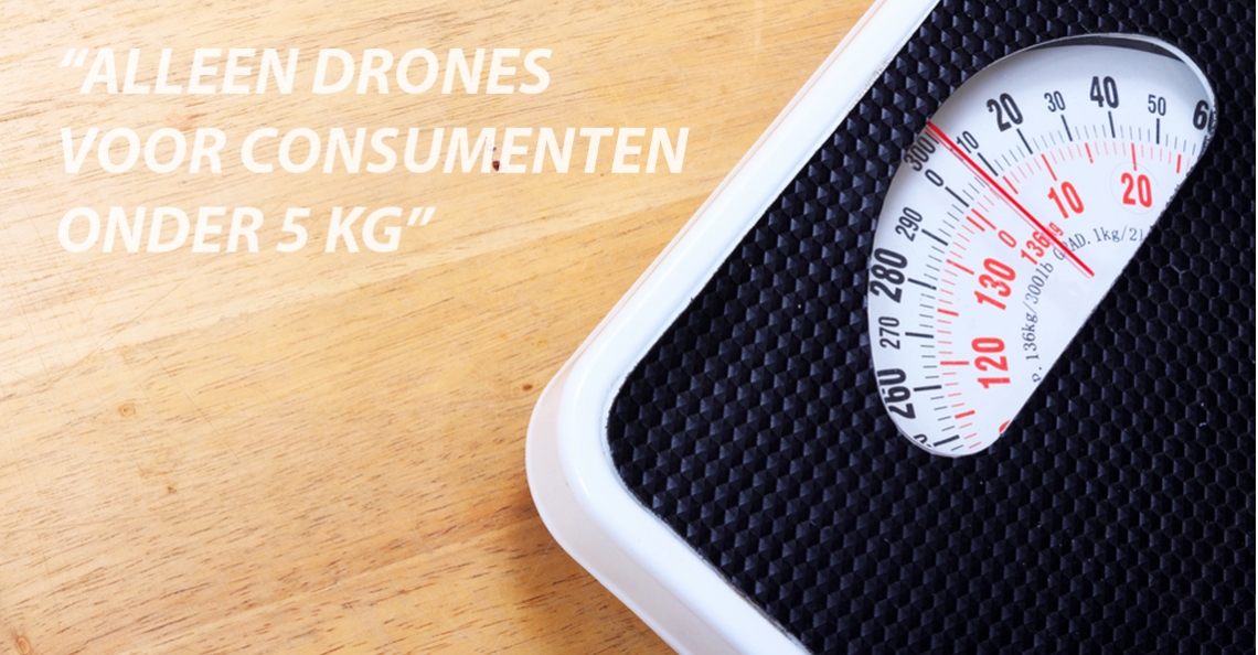 VVD wil maximum gewicht voor recreatieve drones