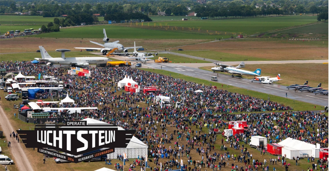 Kom naar de Luchtmachtdagen op 10 & 11 juni in Leeuwarden