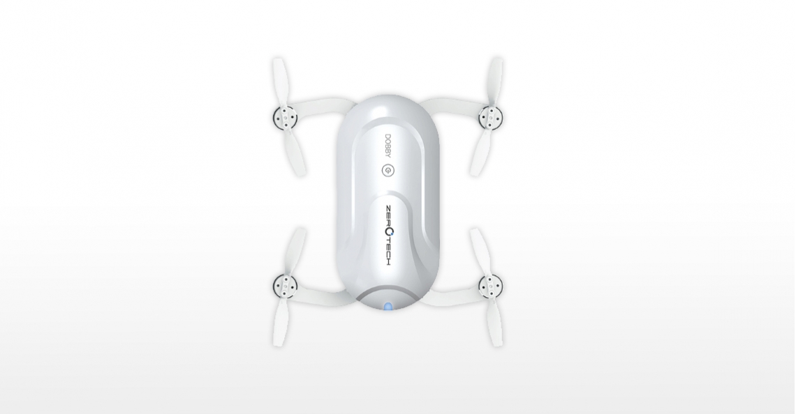 Deze Selfie-drone past in je broekzak