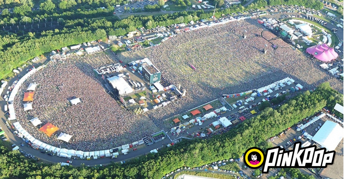 Festivalterrein Pinkpop verboden gebied voor drones