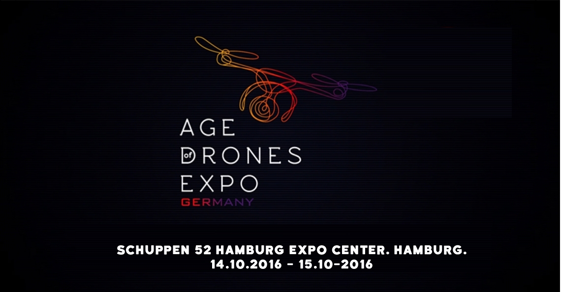 Kom naar The Age of Drones Expo in Hamburg
