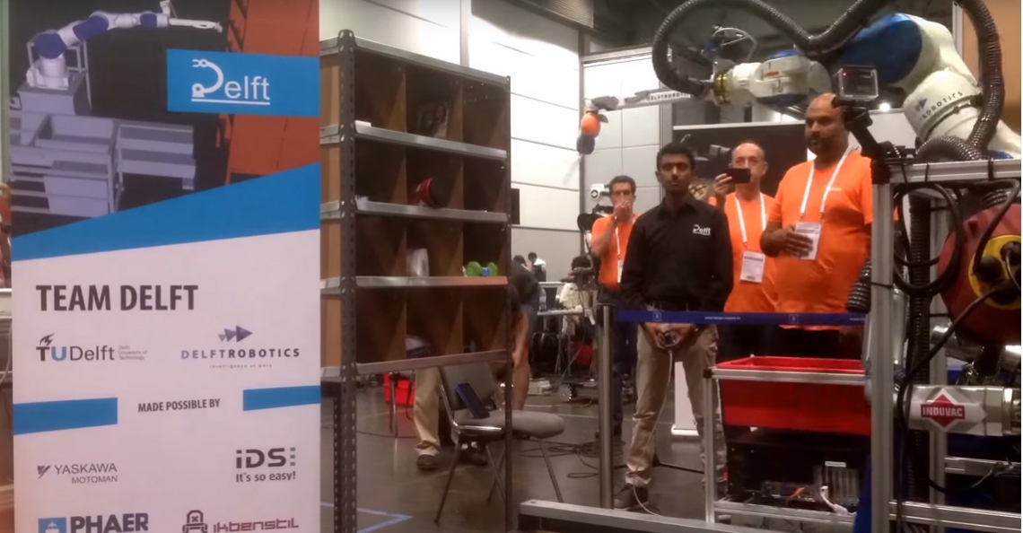 Robot van TU Delft wint Amazon Picking Challenge 2016
