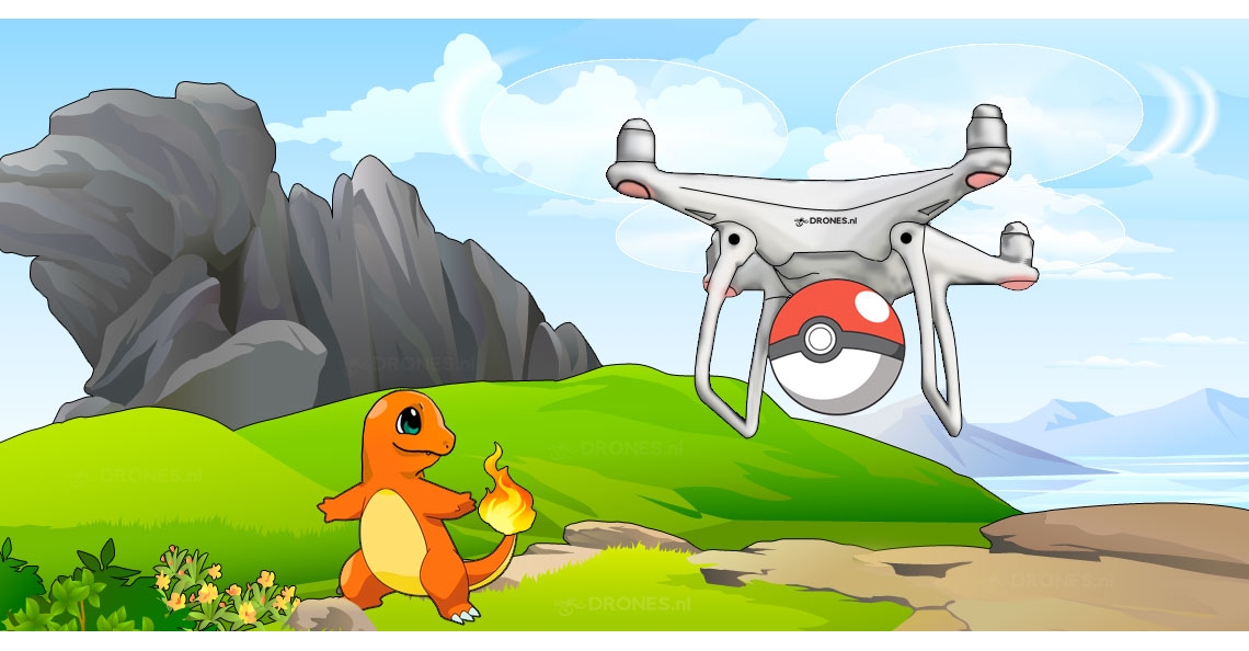 Pokédrone maakt zoektocht naar Pokémons een stuk makkelijker