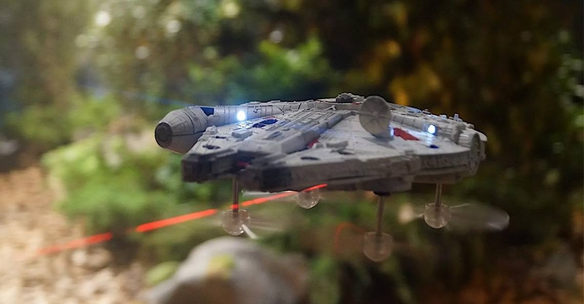 De strijd barst los met Star Wars drones van Propel