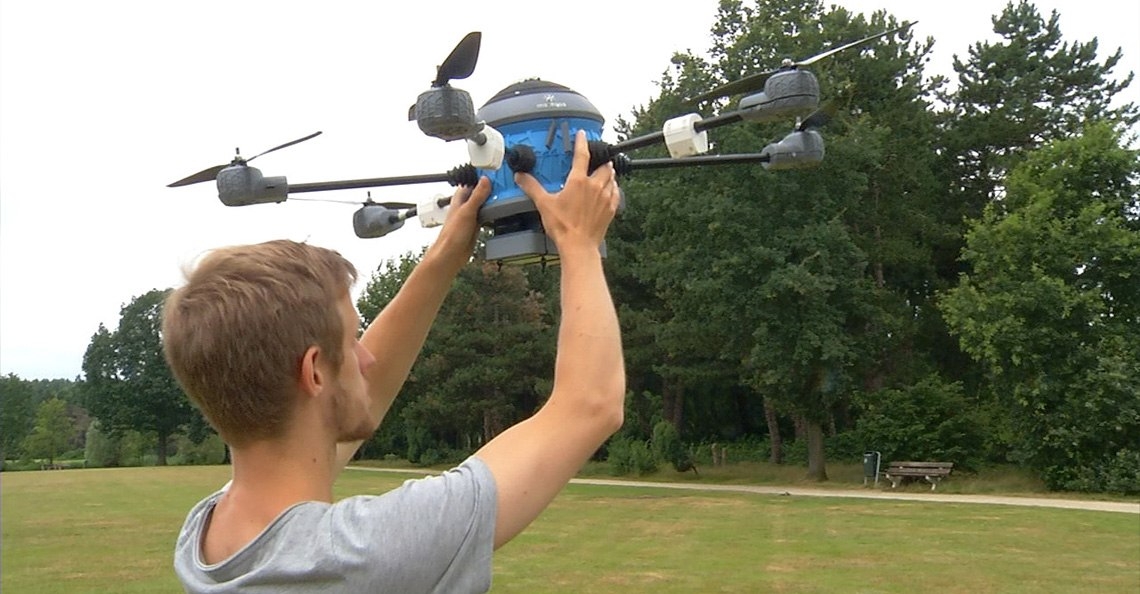 AiReas Eindhoven meet luchtkwaliteit met drone