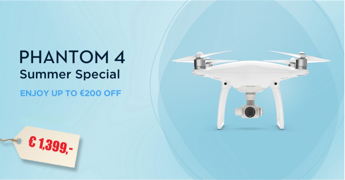 DJI verlaagt prijs Phantom 4 met 200 euro