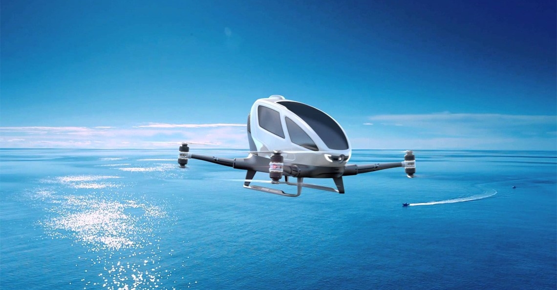 Passagiersdrone EHang 184 mag getest worden