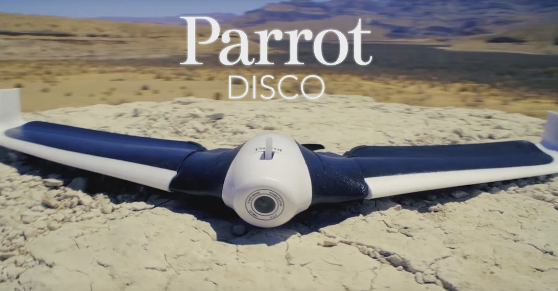 Parrot Disco FPV inclusief nieuwe Skycontroller 2 en Cockpitglasses