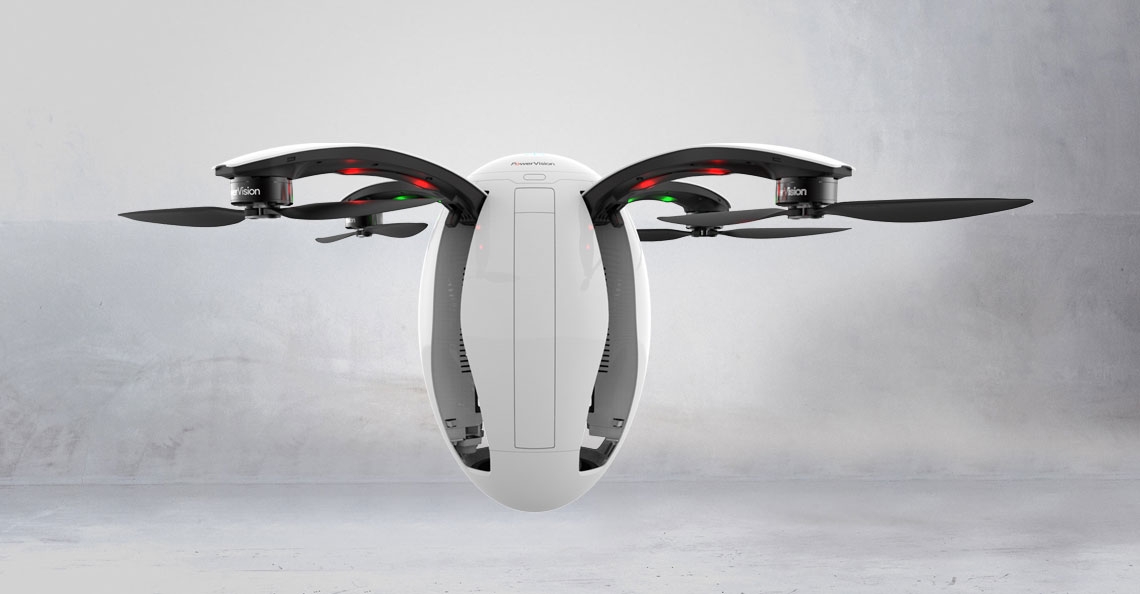 PowerEgg drone met uniek design nu te bestellen