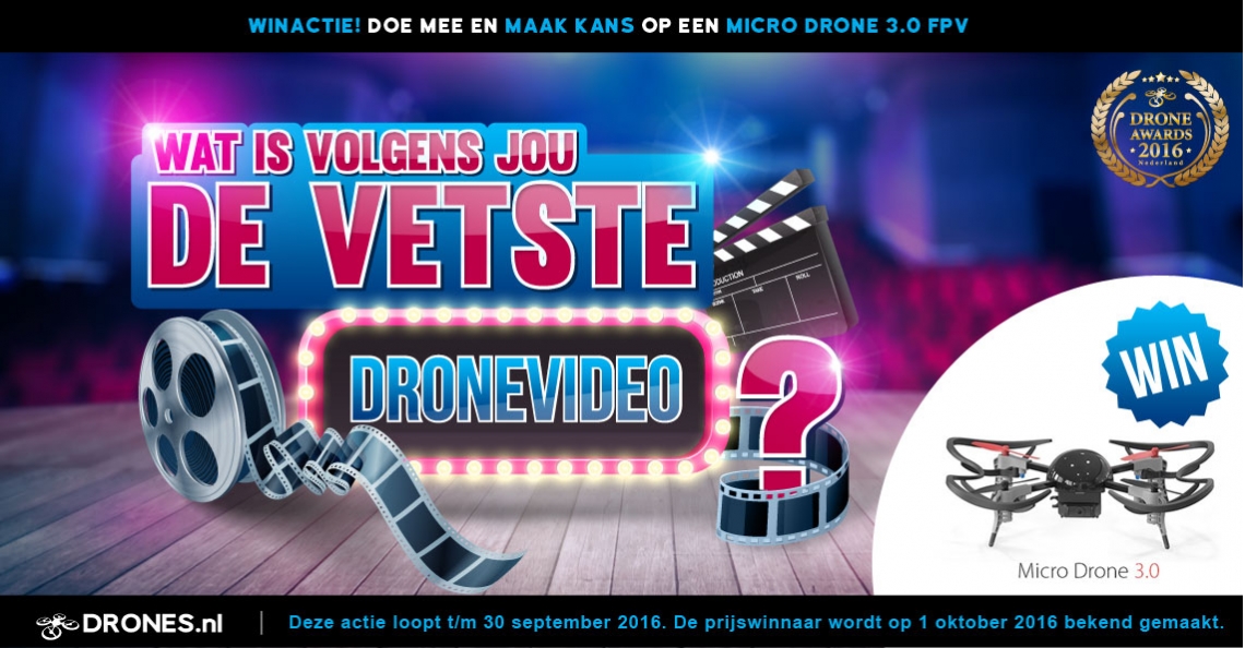Winactie: wat is volgens jou de vetste dronevideo?