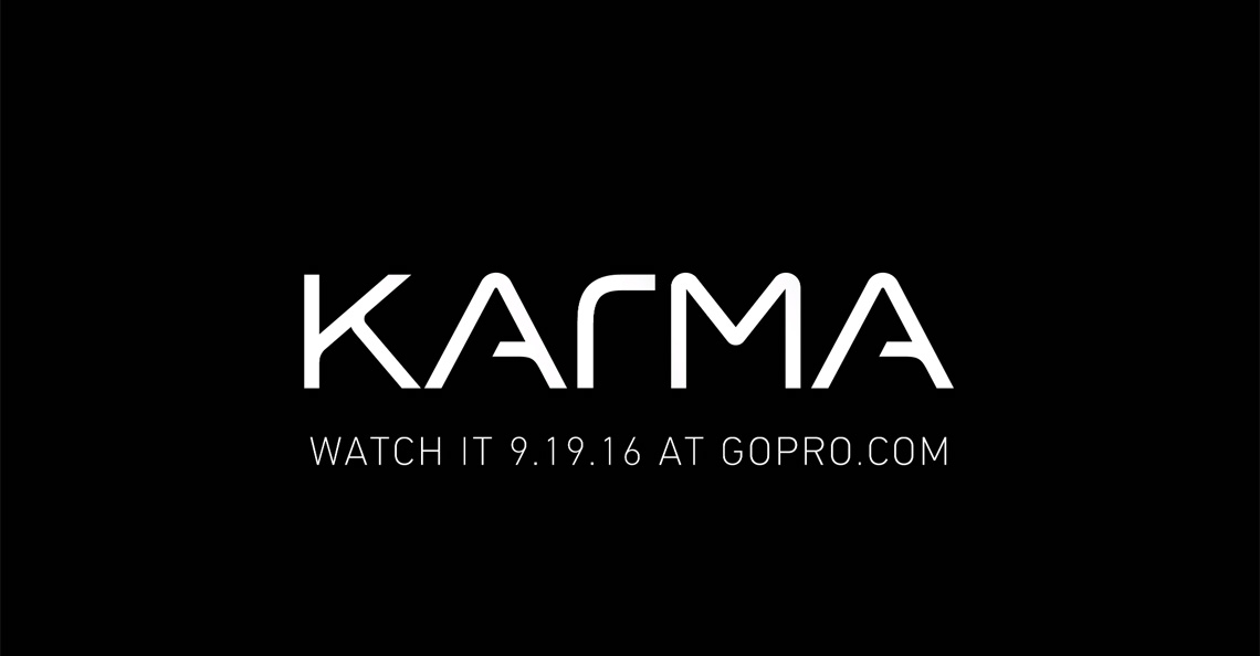 GoPro's Karma wordt op 19 september gepresenteerd