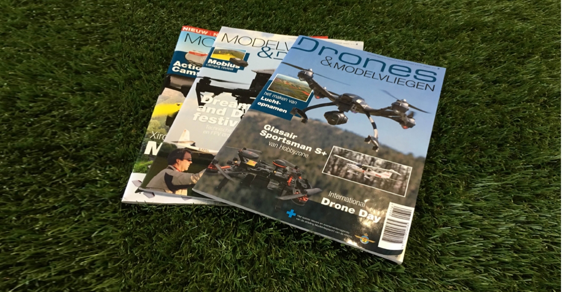 Editie 3 van Drones & Modelvliegen magazine nu in de winkel