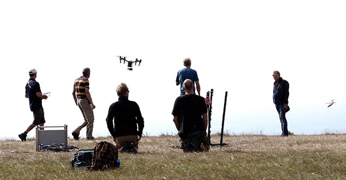 Drone opnames nieuw autoprogramma Jeremy Clarkson voor Amazon Prime