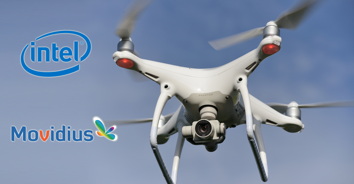 Intel wil drones in 3D laten zien
