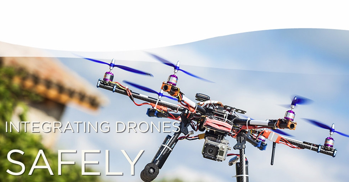 Pilotenvakbonden roepen op om drones veilig te integreren in het Europese luchtruim
