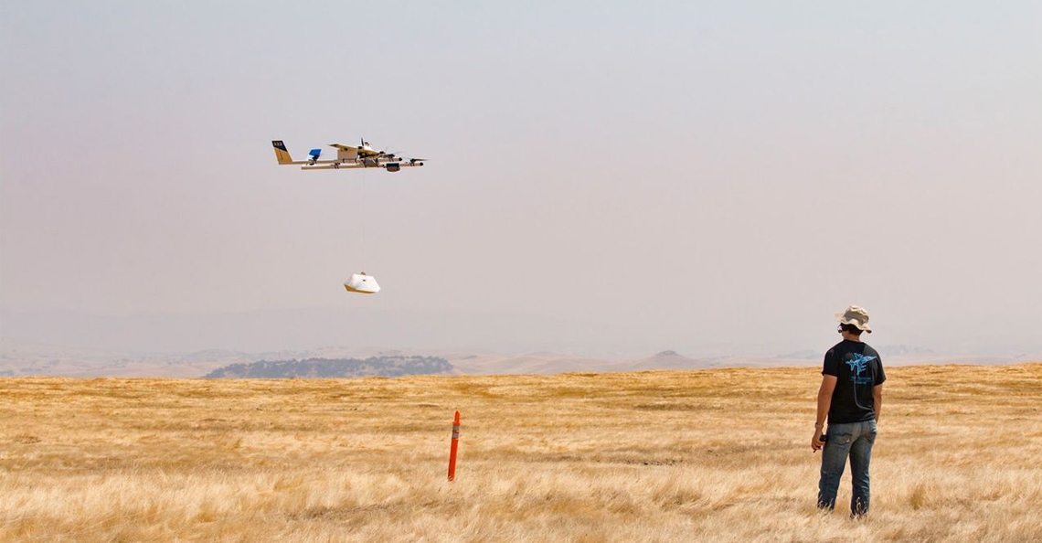Alphabet bezorgt burritos per drone bij Amerikaanse universiteit
