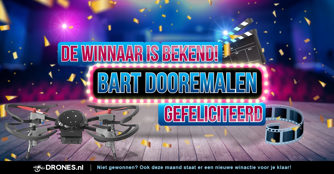 Winnaar winactie september 2016: Bart Dooremalen