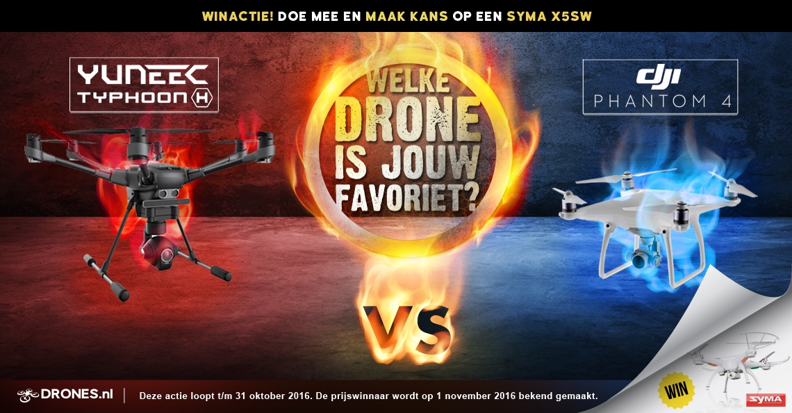 Win een Syma X5SW FPV drone!