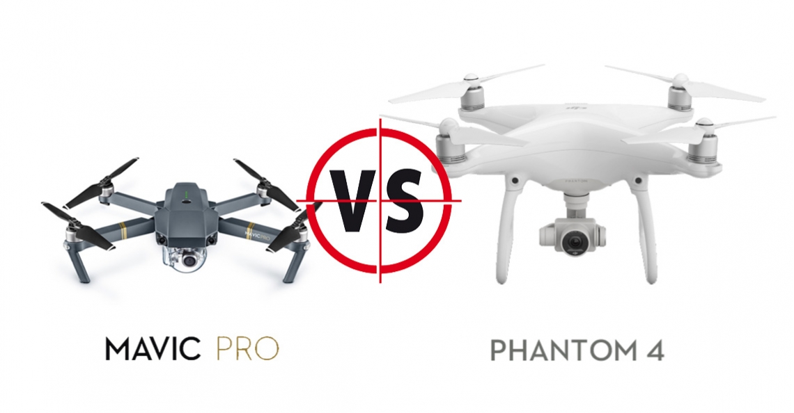 Wat is het verschil tussen DJI Mavic Pro en DJI Phantom 4?