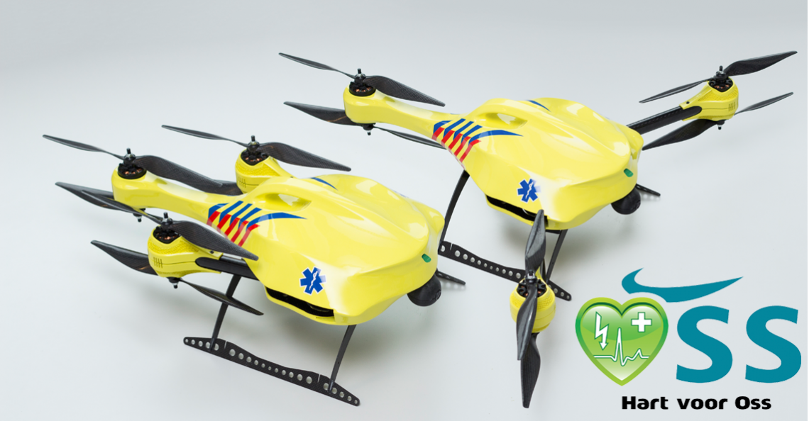 Hart van Oss wil AED-drones inzetten