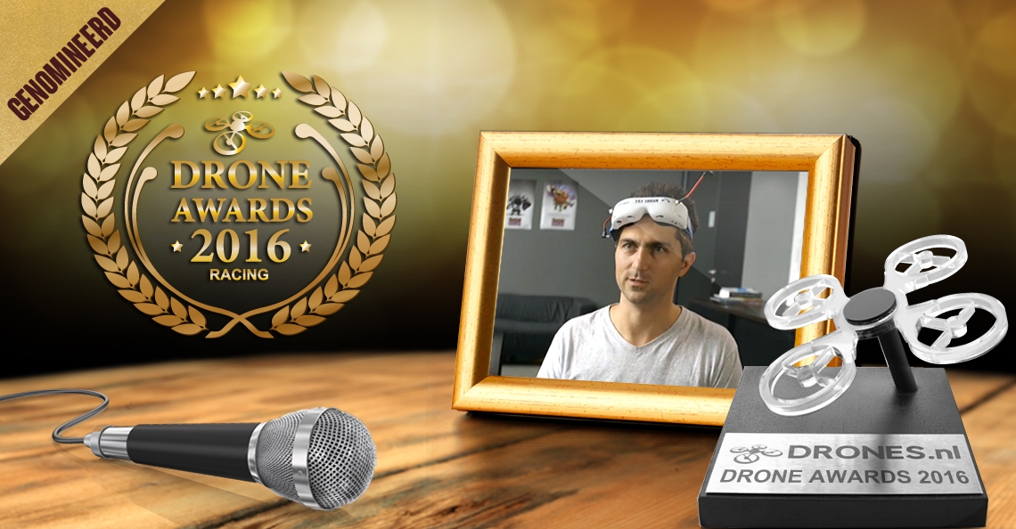Boris B over zijn nominatie voor Drone Awards 2016