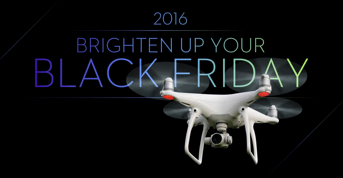 Hoge korting tijdens Black Friday bij DJI