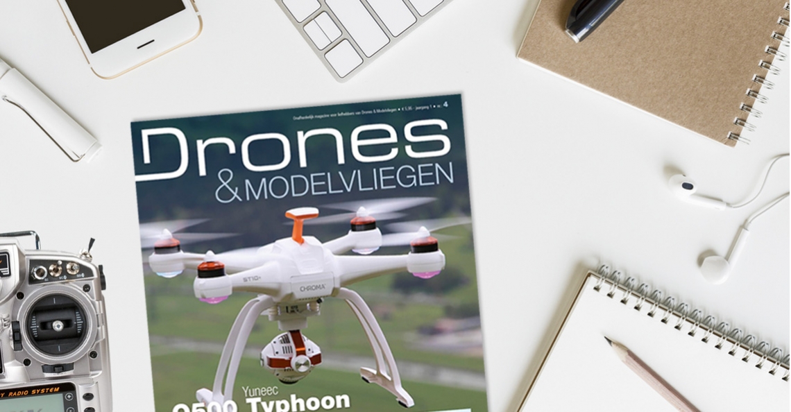 Drones & Modelvliegen editie 4 ligt nu in de winkel