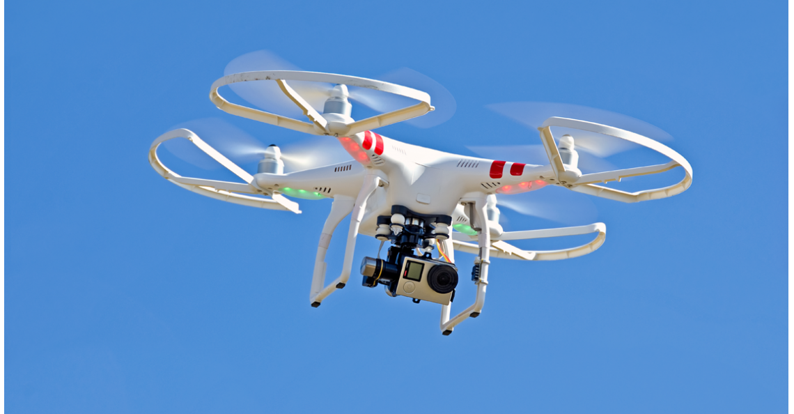 Drone gebruikt om dieven op te sporen