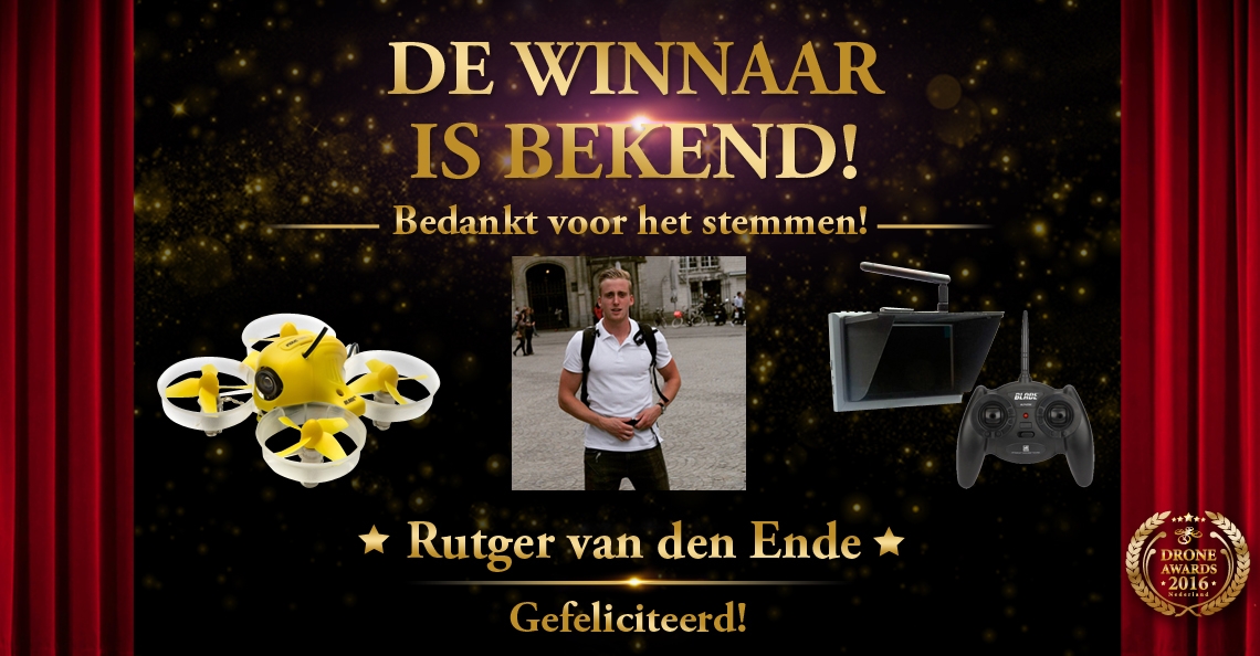 Winnaar winactie november 2016: Rutger van den Ende