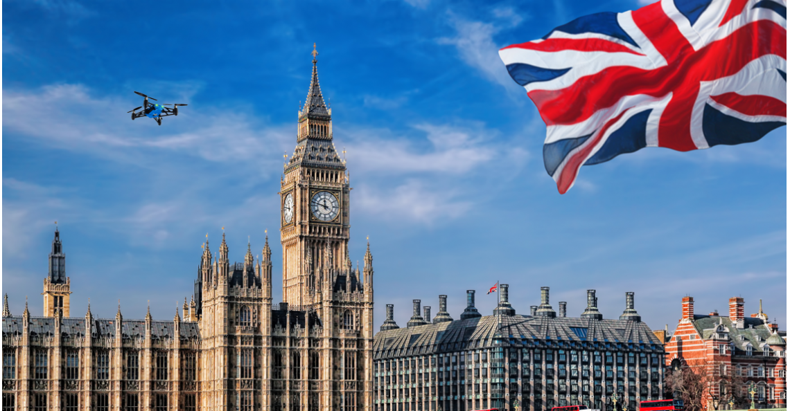 UK updates droneregeling voor de feestdagen