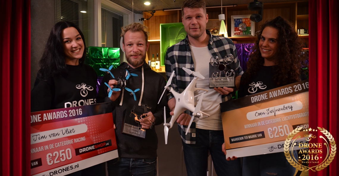 Winnaars Drone Awards 2016 bekend!