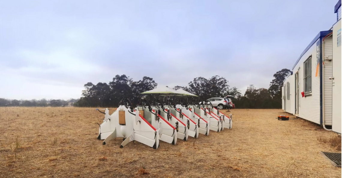 Google mag een zwerm van 20 drones de lucht in sturen