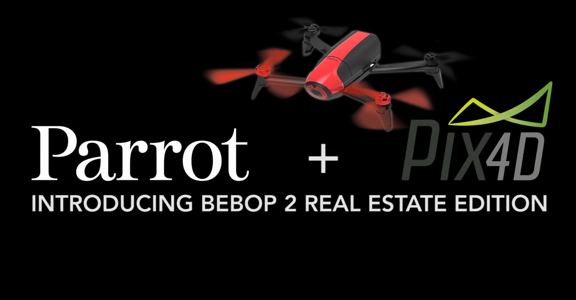 Parrot lanceert Bebop 2 Real Estate Edition