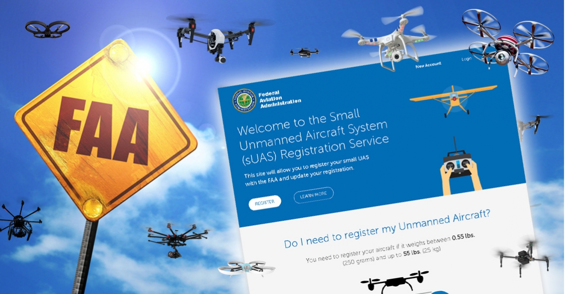 Na 1 jaar meer dan 616.000 geregistreerde drones in VS