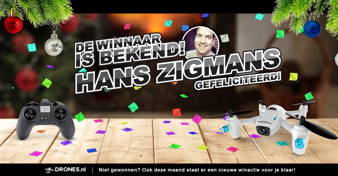 Winnaar winactie december 2016: Hans Zigmans