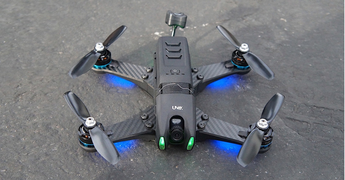 UVify introduceert Draco racing drone