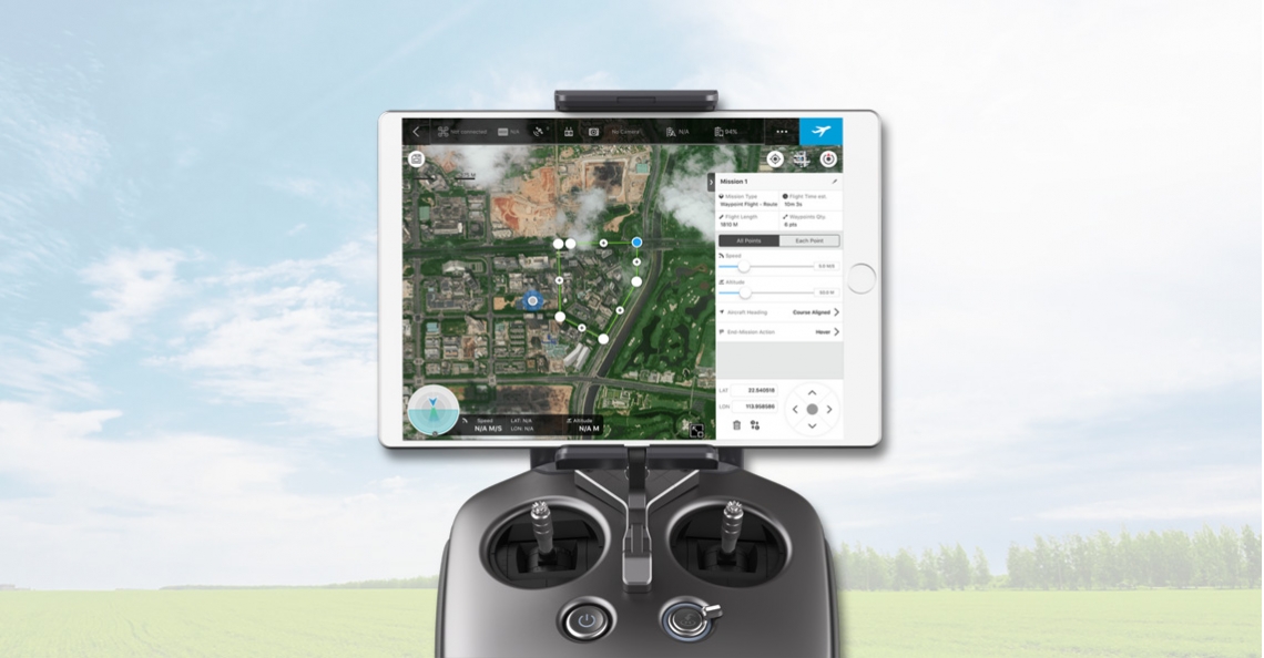 DJI introduceert iPad app Ground Station Pro voor professionele missies