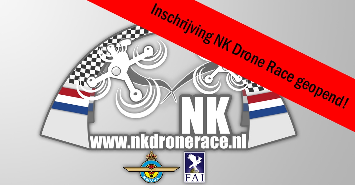 Inschrijving NK Drone racen geopend!